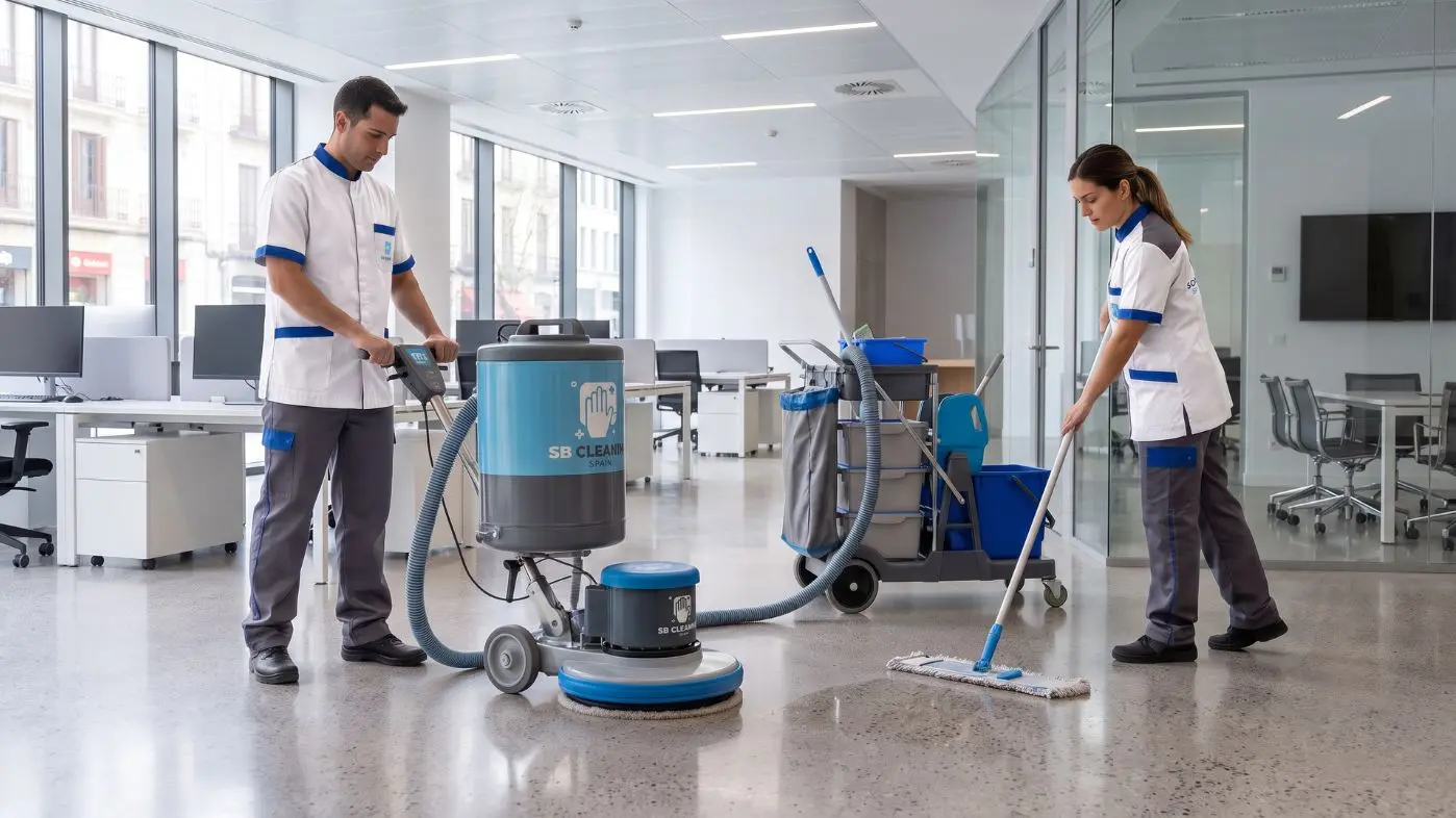Limpieza profesional de oficinas y espacios de trabajo